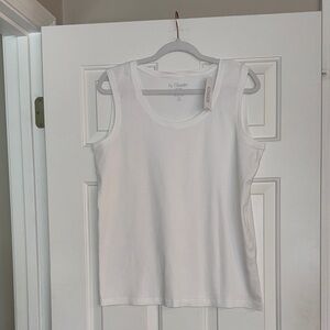 Chico's Classic White Tank Top